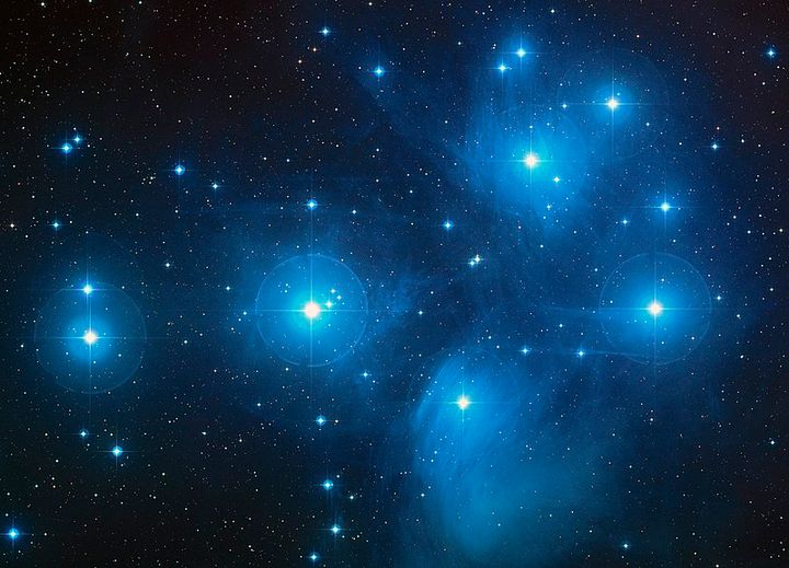 Pleiades (or the Seven Sisters) – Public Domain