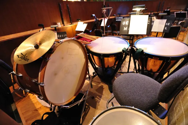 Percussion instruments for “The Mikado” (Photo credit: vxla • CC BY 2.0)
