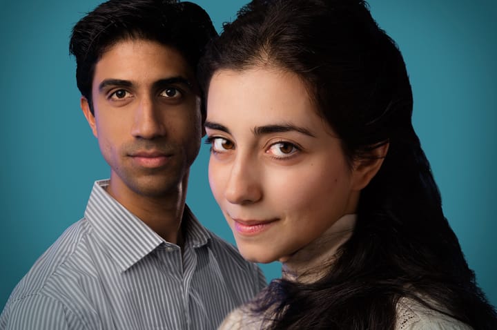 Sathya Sridharan and Nikki Massoud in Our Town (Photo Credit: Kate Szrom • CC BY-NC 2.0)